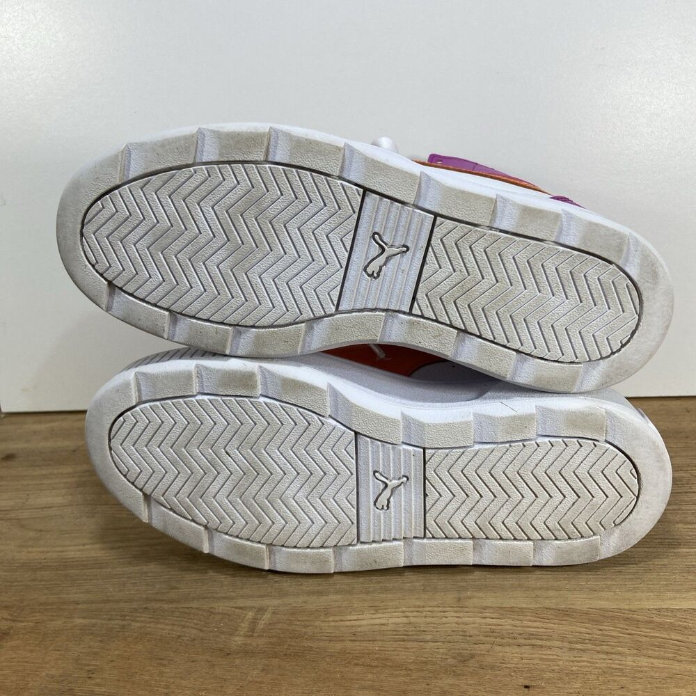 Puma Karmen Rebelle Mid Sneaker Platform Trendy Indie Hipster Girl Big Kid 4.5 - Picture 7 of 8